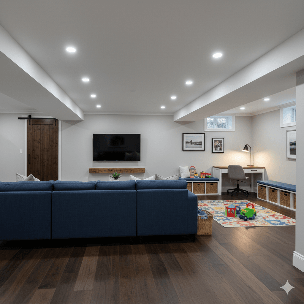 paramus basement finish — 01